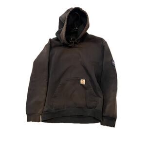 Bocomal Cotton Fleece Flame Resistant Hoodie Mens Small
